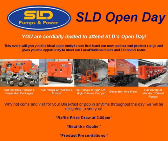 SLD Open Day – Wednesday 15th September 2010